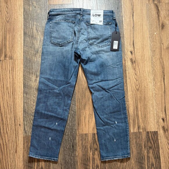 Rag & Bone Dre Low Rise Slim Boyfriend Jeans Women's Size 27 in Star City NWT! - Picture 7 of 8